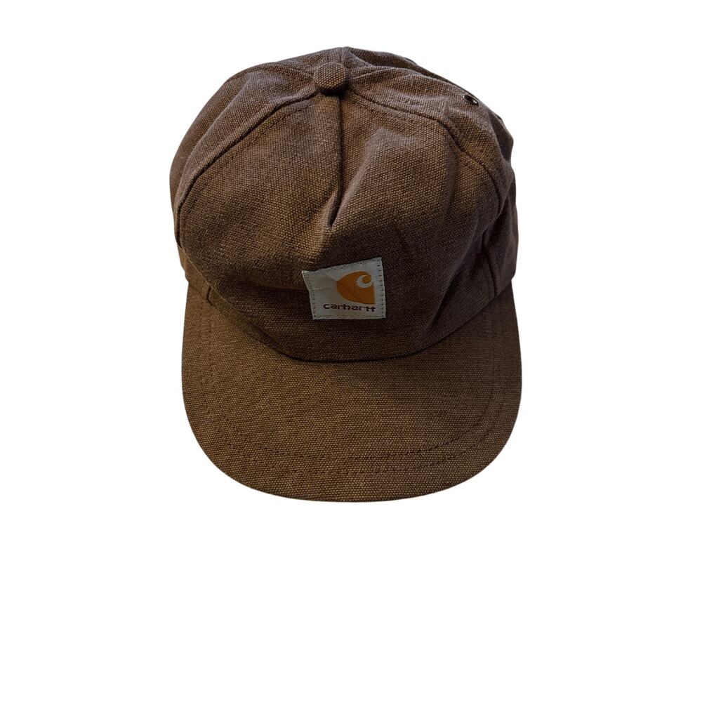 Vintage youth Carhartt Hat, adjustable SnapBack, a brown unisex kids